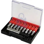 Sada bitů s magnetickým držákem, 10 dílů, Narex 10 ks, T6-45, balení 1 ks