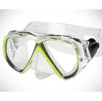 Potápěčská maska Maska DUO COMPACT, Bare žlutá