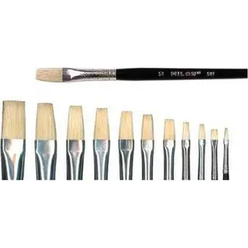 Umělecký štětec Štětec školní Milan plochý č.8