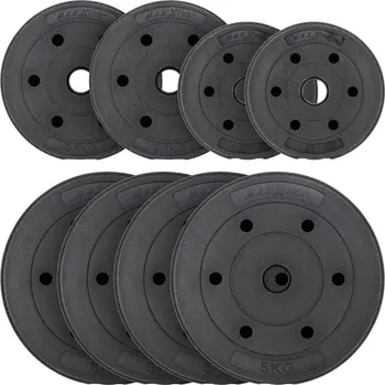 Maxxiva Sada závaží na činky, 27,5 kg, 8 ks