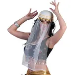 Funny Fashion Dámský arabský klobouk se závojem