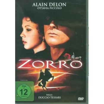 DVD film Zorro, 1 DVD – Duccio Tessari,Alain Delon,Stanley Baker,Ottavia Piccolo,Moustache,Enzo Cerusico (DE)
