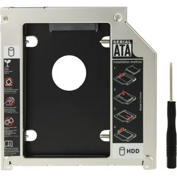 Výměnný rámeček pro 2,5" HDD SATA disk 9,5mm se spodním krytem MacBook Pro