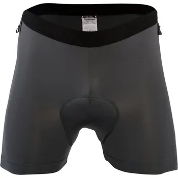 Pánské kraťasy boxerky s vložkou Silvini Inner Pro MP1212, charcoal - vel. 3XL 306084