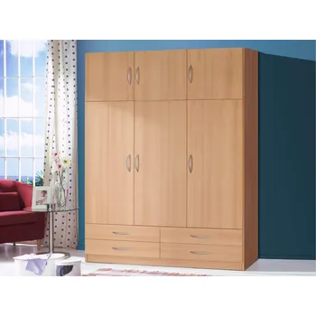 Šatní skříň KARLOSA šatní skříň, buk