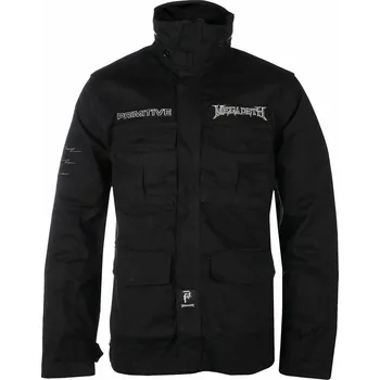 Pánský bomber bunda pánská PRIMITIVE x MEGADETH - Rattlehead M65 - Black - S