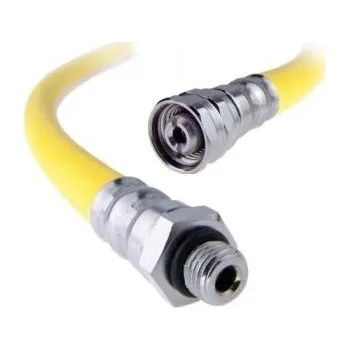 Potápěčské vybavení Hadice LP středotlaká standard (žlutá), Divers Direct, DIVERS DIRECT 64 cm