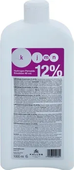 Barva na vlasy Kallos KJMN aktivační emulze 12 % 40 vol. 1 l