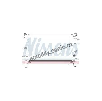 Motor automobilu Chladič motoru NISSENS 60985