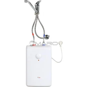 Bojler Wterm Ohřívač zásobníkový elektrický beztlakový, pod odběrné místo FAFU 5 DP, 1,5 kW, 5 l, 405 x 255 x 195 mm, s pákovou stojánkovou baterií, FAFU DP