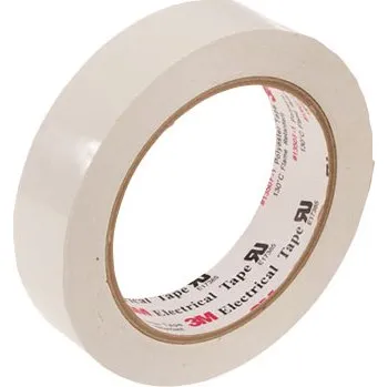 Izolační páska Izolační páska 3M 1350 F W2 bílá polyesterová, tl. 2mil