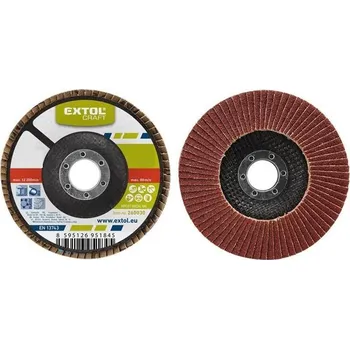 Brusný kotouč Kotouč lamelový šikmý korundový 115mm P60 EXTOL CRAFT 260006