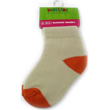Béžové kojenecké chlapecké ponožky Francis 6 - 12 měsíců - 1 pár