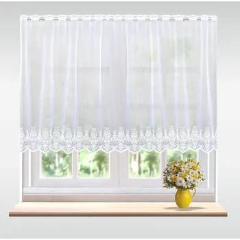 Záclona Záclona dreher, Hraběnka s výšivkou metráž, bílá