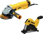 DeWALT DWE46106-QS bruska + adaptér…