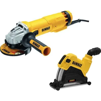 úhlová bruska DeWALT DWE46106-QS bruska + adaptér odsávání
