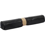 Pytel na odpadky LDPE, tloušťka 40 µm, délka 70 cm, šířka 60 cm, černý, 25 ks
