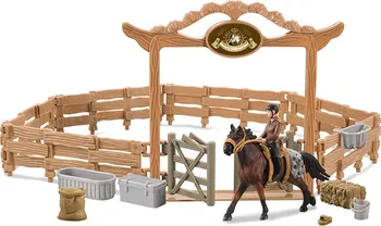 Doplněk k figurce Rappa Ohrada pro koně s jezdcem a příslušenstvím