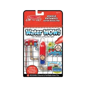 omalovánky MELISSA & DOUG KOUZLENÍ VODOU VOZIDLA