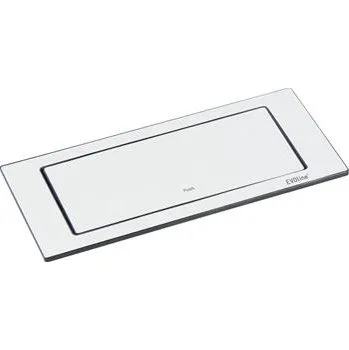 Elektrická zásuvka EVOline BackFlip, 2 ks zásuvky ČSN norma USB - C nabíječka, bílá matná