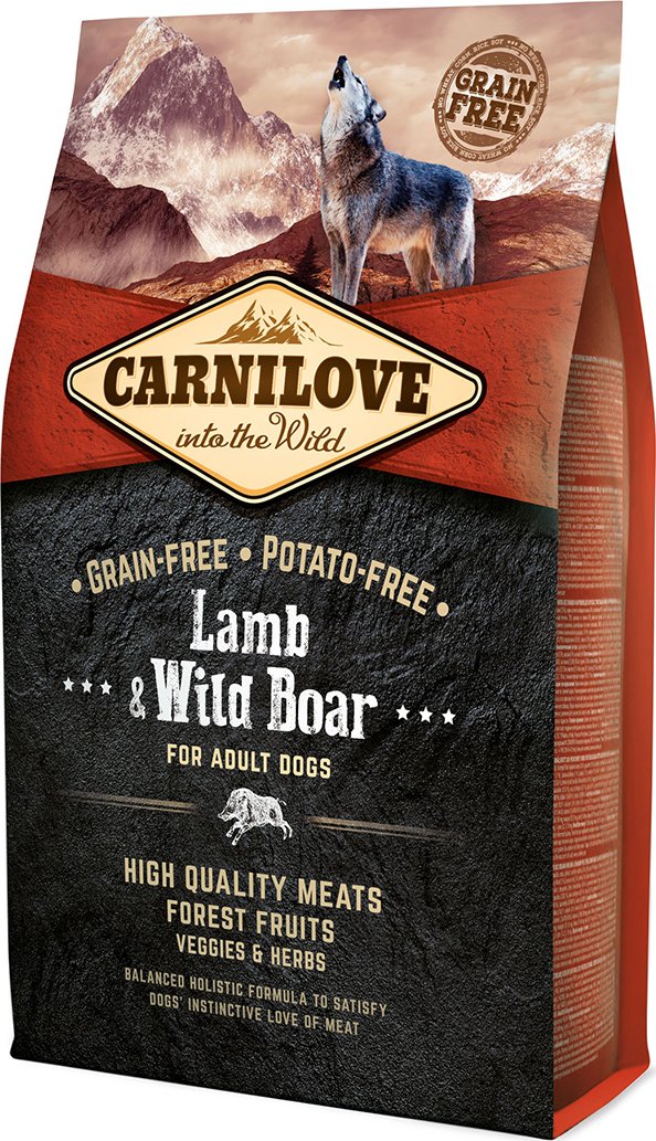 Carnilove lamb & hot sale wild boar 12kg