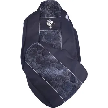 Potah sedadla Autopotahy textilní pro RENAULT Master/Mascott/Maxity, černo-šedá barva (č. 125)