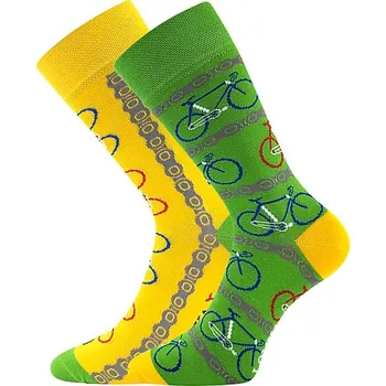 DOBLE barevné ponožky Lonka - BIKE (Lonka ponožky DOBLE)