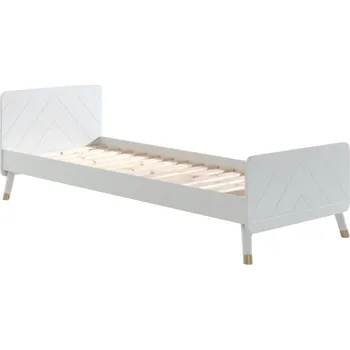 Dětská postel Bílá lakovaná postel Vipack Billy 90 x 200 cm