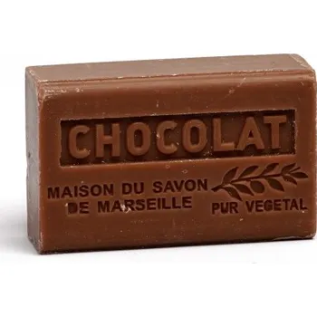 Mýdlo Savon de Marseille Mýdlo s organickým bambuckým máslem - ČOKOLÁDA 125g