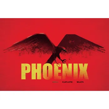 Plakát Plakát, Obraz - Fantastická zvířata - Fénix