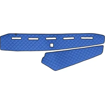 Potah na volant Kožený potah palubní desky - EKO kůže, VOLVO FH 4 HNĚDÁ