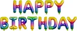PartyDeco Fóliový nápis Happy Birthday…