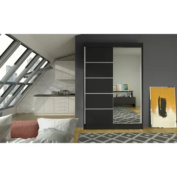 Postel FALCO Skříň Linora III 120 černá