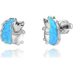 Olivie Stříbrné náušnice na šroubek JEŽEK 5939 Ag 925; ≤2,1 g.