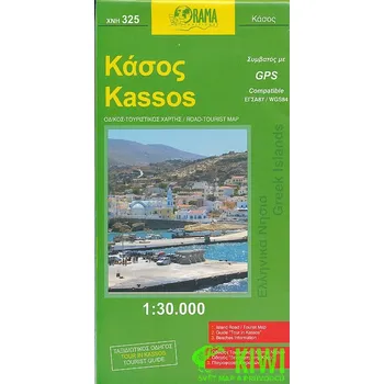 Orama vydavatelství mapa Kassos 1:30 t. (Orama)