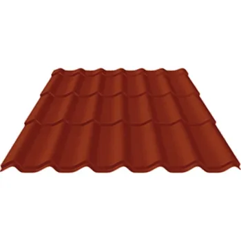 Prodomos line Profi Alfa Zefir 1180 x 1550 mm oxidovaná červená plechová krytina Prodomos line Profi Alfa Zefir 1180 x 1550 mm oxidovaná červená