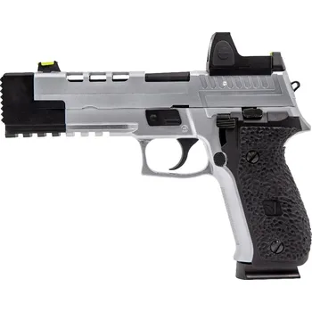 Airsoftová zbraň Vorsk Airsoftová pistole VP26X s kolimátorem, GBB - stříbrná