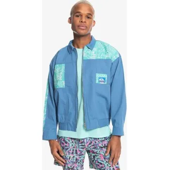 Pánská softshellová bunda BUNDA QUIKSILVER THE HAWKINS - modrá - XL + při osobním odběru 1 226 Kč