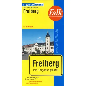 Falk vydavatelství plán Freiberg 1:17,5 t.