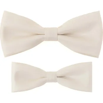 Motýlek Avantgard Sada motýlků pro otce a syna - smetanový