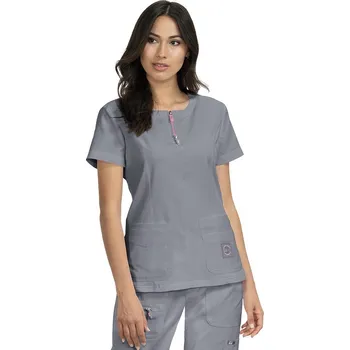 Zdravotnický oděv Lékařská halena koi Serenity dámská - světle šedá Velikost: XL