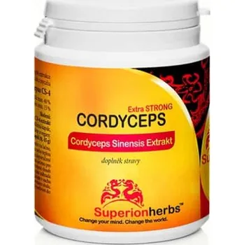 Zdraví SUPERIONHERBS CORDYCEPS, 90 KAPSLE