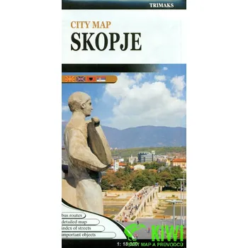 Trimaks vydavatelství plán Skopje 1:20 t.
