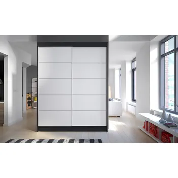 Postel FALCO Skříň Camila IV 150 černá/bílá