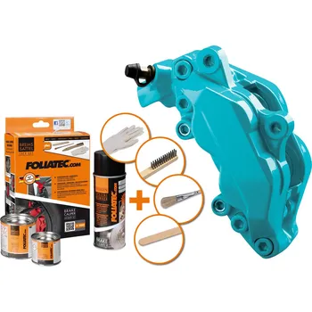 Autolak Barva na brzdové třmeny tyrkysová | FOLIATEC