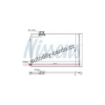 Chladič motoru Chladič klimatizace NISSENS 940414