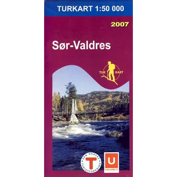 Nordeca vydavatelství mapa Sor-Valdres 1:50 t. (č.2555)