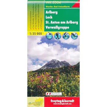 Freytag & Berndt Arlberg, Lech, St.Anton - starší vydání