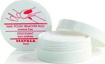 Odlakovač nehtů Mavala Nail Polish Remover Pads 30 ks