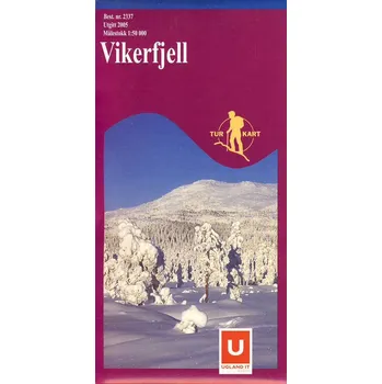 Nordeca vydavatelství mapa Vikerfjell 1:50 t. (č.2337)
